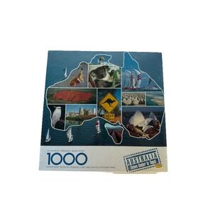 Vintage Springbok Australia Down Under Is Top 1000 Pc Jigsaw Puzzle Sealed New